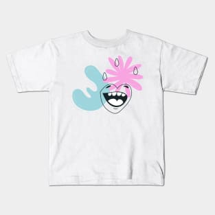 Mouth Modern Doodle Kids T-Shirt